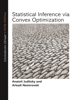 cover image of Statistical Inference via Convex Optimization